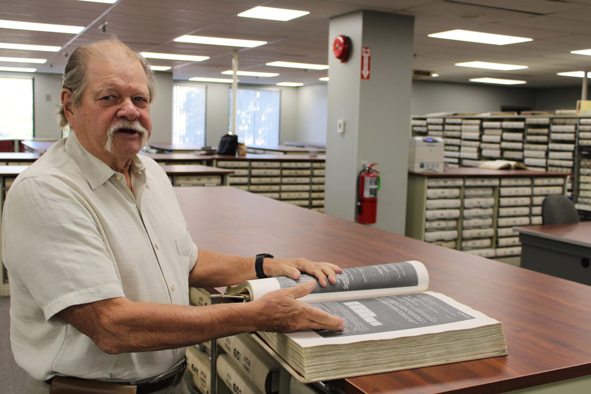 Danny Crank opens a large book of Butler County titles