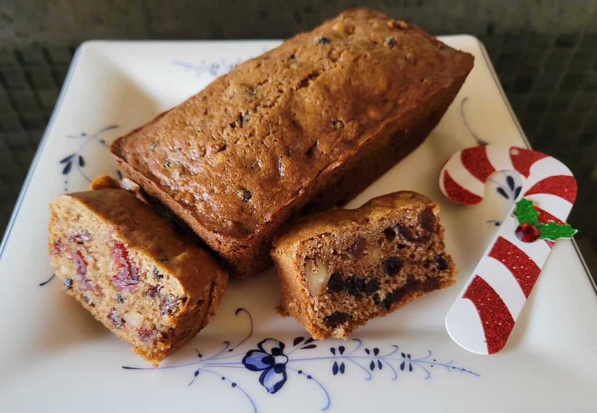 This winter, try your hand at baking a fruitcake with local ingredients