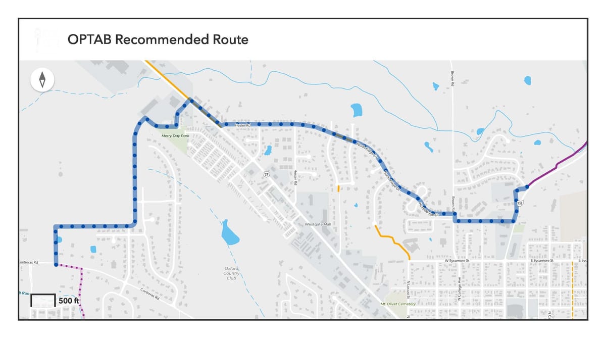 Oxford adopts route for northwestern trail arc, approves funding method for Housing Trust