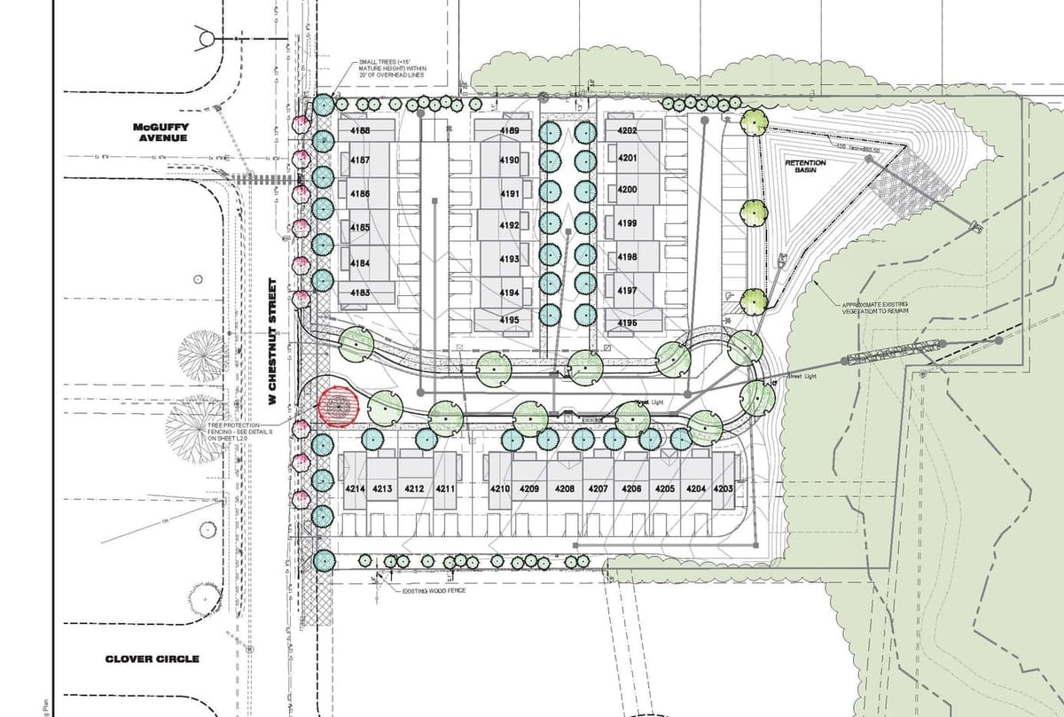 32-unit Habitat for Humanity proposal on Chestnut gets Planning Commission approval