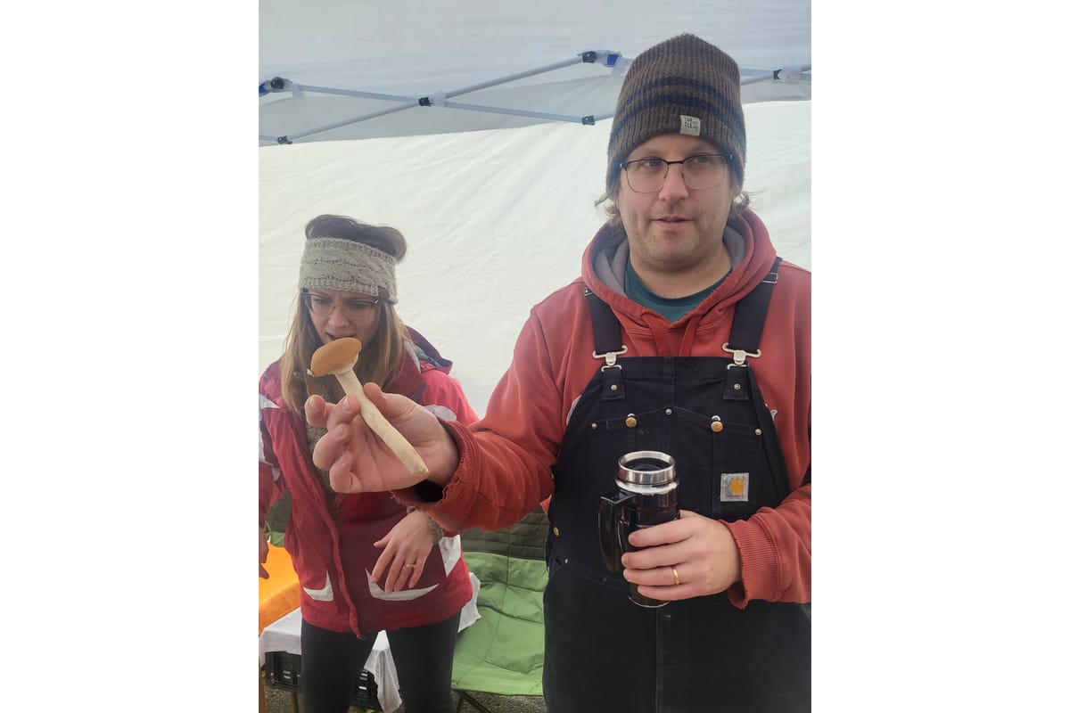 The fun-guys and gals behind Oxford’s mushroom market