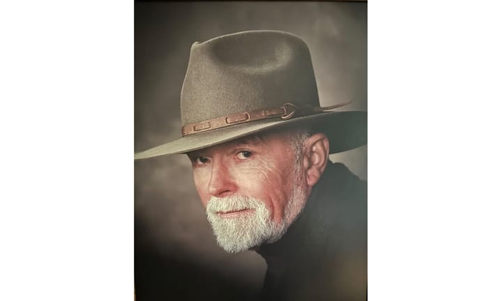 Kenneth R. Havens, Jr. wearing a felt cowboy hat