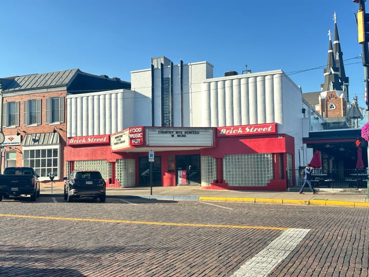 Brick Street Bar during the day