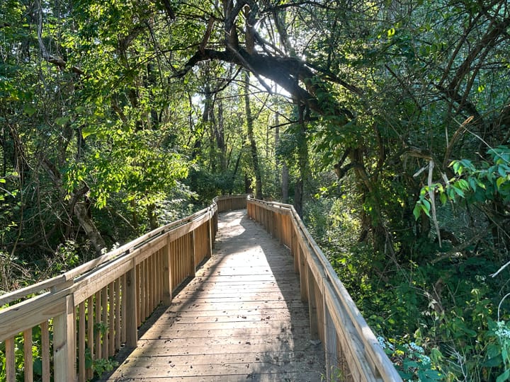 New Boardwalk near Leonard Howell Park