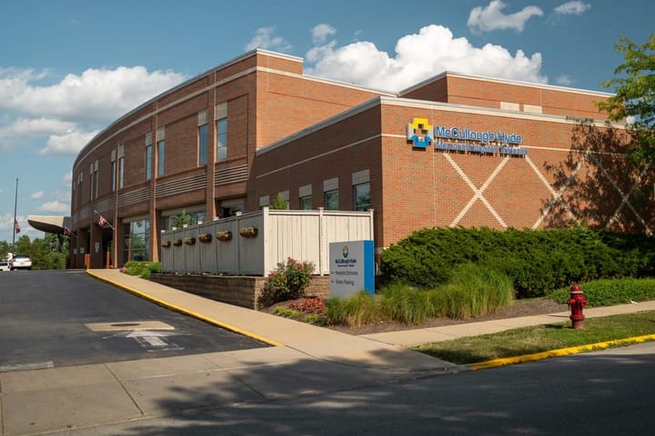 McCullough-Hyde Memorial Hospital from the outside